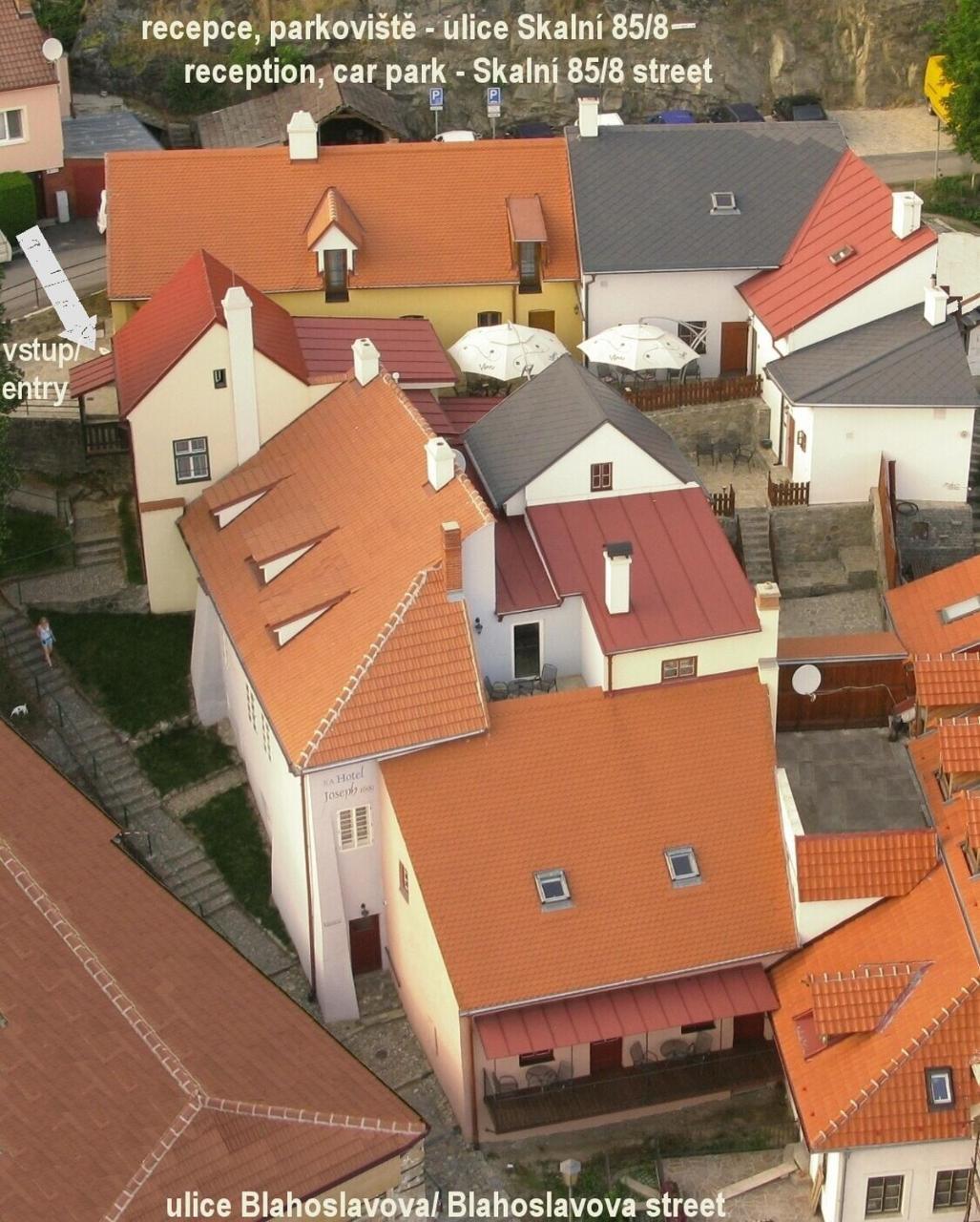 Hotel Joseph 1699 Třebíč エクステリア 写真